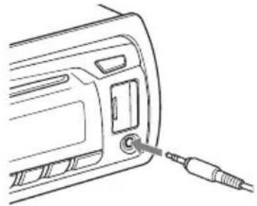 SONY CDXG1002U - Collegamento di un'altro dispositivo audio portatile - 1