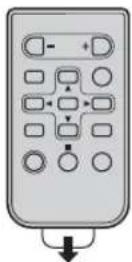 PIONEER MVH180UBG - Vorbereiten der Fernbedienung - 1