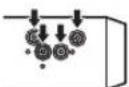 PIONEER MVH180UBG - When not using the supplied mounting sleeve - 1