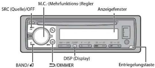 PIONEER DEHX6700DAB - Grundlagen der Bedienung - 1