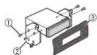 PIONEER DEHX6700DAB - DIN-achterchassis - 2