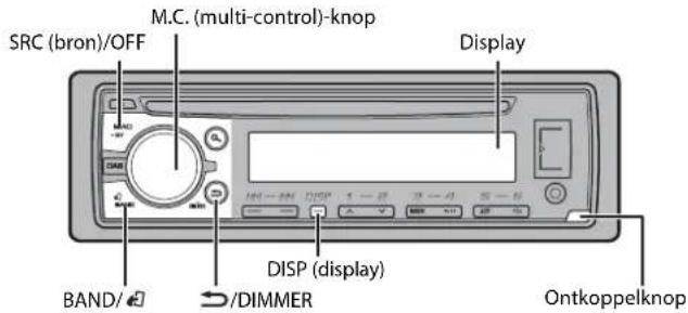 PIONEER DEHX6700DAB - Basisbediening - 1