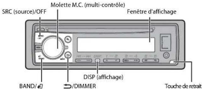 PIONEER DEH2700UI - Fonctionnement de base - 1