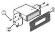 PIONEER DEH2700UI - DIN-achterchassis - 2