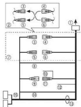 PIONEER DEH2700UI - Power cord - 1