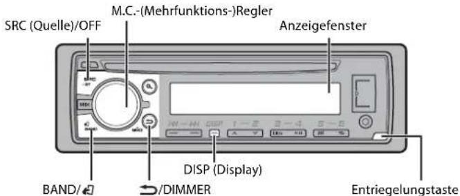 PIONEER DEH2700UI - Grundlagen der Bedienung - 1