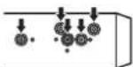 PIONEER DEH1800UBG - When not using the supplied mounting sleeve - 1