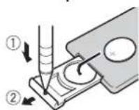PIONEER DEH1800UBG - Preparing the remote control - 2