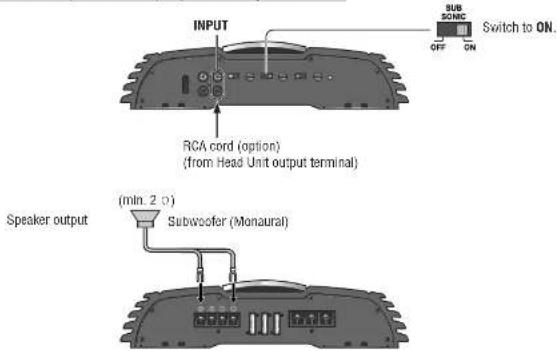 PANASONIC CYPA2003N - Speaker System Setting - 2