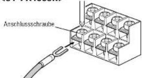 PANASONIC CYPAD1003N - Verbindung des Laufsprecherausgangs über Anschlusssschraube - 3