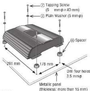 PANASONIC CYPAD1003N - Before Mounting the Unit - 2