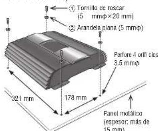 PANASONIC CYPAD1003N - Antes de montar la unidad - 1