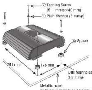 PANASONIC CYPA4003N - Before Mounting the Unit - 2