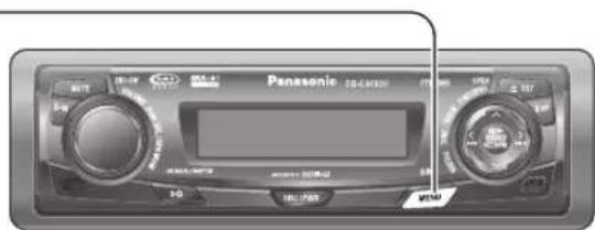 PANASONIC CQC8303U - Cuando la alimentacion está desconectada: - 3