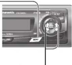 PANASONIC CQC8303U - Paramétrage d'affichage - 1