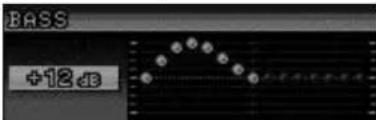 PANASONIC CQC8303U - Réglage de graves - 1