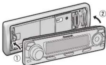 PANASONIC CQC8403U - Montaje - 1