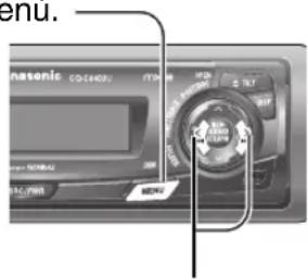 PANASONIC CQC8403U - Ajustes del visualizador - 1