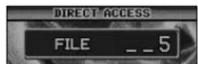 PANASONIC CQC8403U - Example: Fichier numero 5 - 1