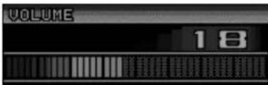PANASONIC CQC8403U - Réglage du volume principal - 1
