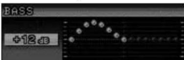 PANASONIC CQC8403U - Réglage de graves - 1