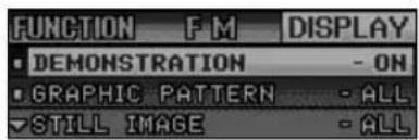 PANASONIC CQC8403U - Paramétrage d'affichage - 2