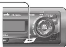 PANASONIC CQC8403U - Remarques: - 1