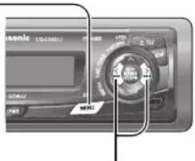 PANASONIC CQC8403U - Function Setting - 1