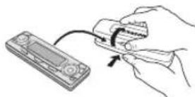 PANASONIC CQC8403U - Face Plate Removing/Mounting (Anti-Theft System) - 2