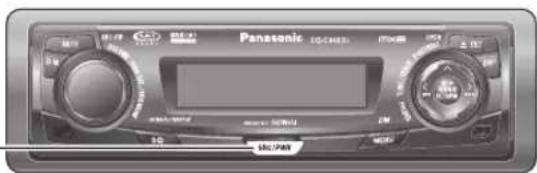 PANASONIC CQC8403U - Mise sous tension - 1