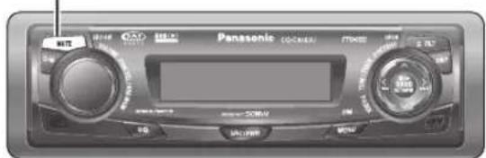 PANASONIC CQC8403U - Volume off (down) - 2