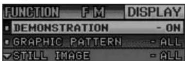 PANASONIC CQC8403U - Display Setting - 2