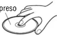 PANASONIC CQC7303U - No adhiera ninguna pegatina ni etiqueta a los discos. - 1
