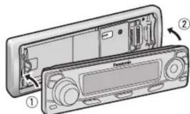 PANASONIC CQC7303U - Montaje - 1
