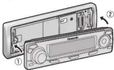 PANASONIC CQC7303U - Remise en place - 1