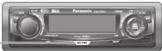 PANASONIC CQC7303U - Power on - 1