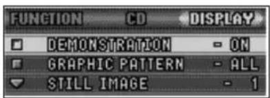 PANASONIC CQC7303U - Ajustes del visualizador - 2