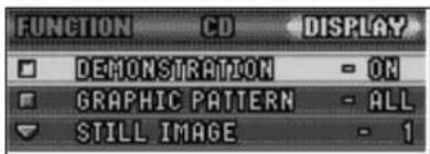 PANASONIC CQC7303U - Paramétrage d'affichage - 3