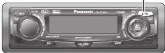 PANASONIC CQC7203U - Presione [TILT] (OPEN). - 2
