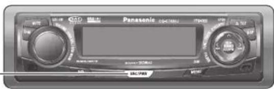 PANASONIC CQC7203U - Mise sous tension - 1