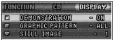 PANASONIC CQC7203U - Ajustes del visualizador - 2