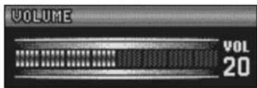 PANASONIC CQC7203U - Main volume adjustment - 1
