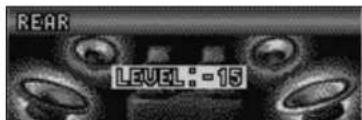 PANASONIC CQC7203U - Réglage de niveau arrêté (SRS WOW) - 1