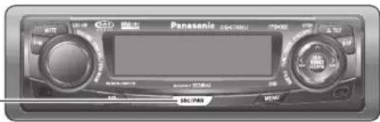 PANASONIC CQC7203U - Power on - 1