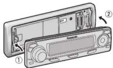 PANASONIC CQC7203U - Montaje - 1