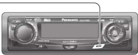 PANASONIC CQC7203U - Cuando la alimentacion está desconectada: - 3