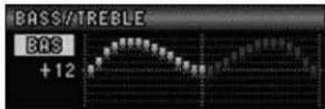 PANASONIC CQC7203U - Bass adjustment - 1