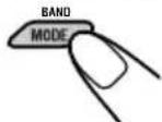 JVC KDLX330R - Drucken Sie die Taste MODE BAND. - 1