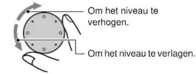 JVC KDLX330R - Pas het niveau aan. - 1