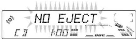 JVC KDLX330R - Prohibiting CD ejection - 1